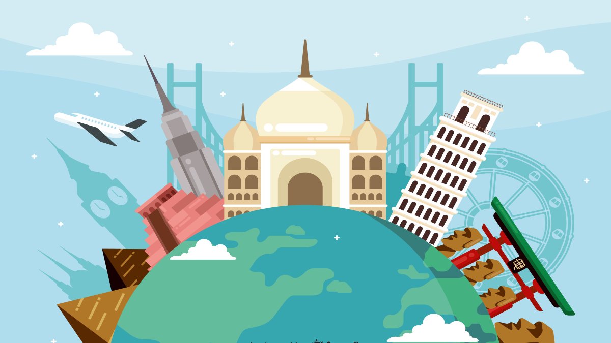 World famous landmarks