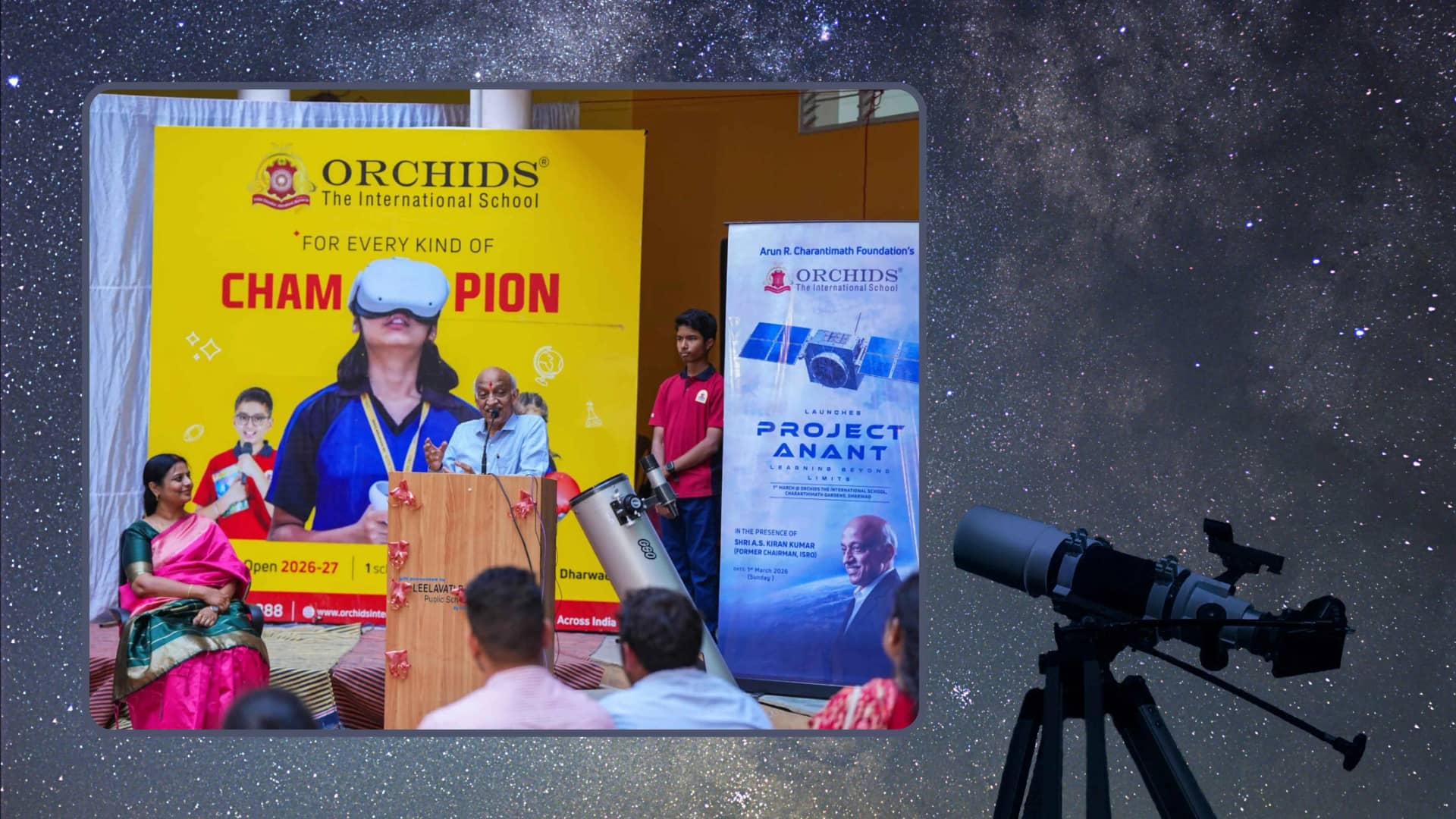 project-anant-orchids-isro-askirankumar