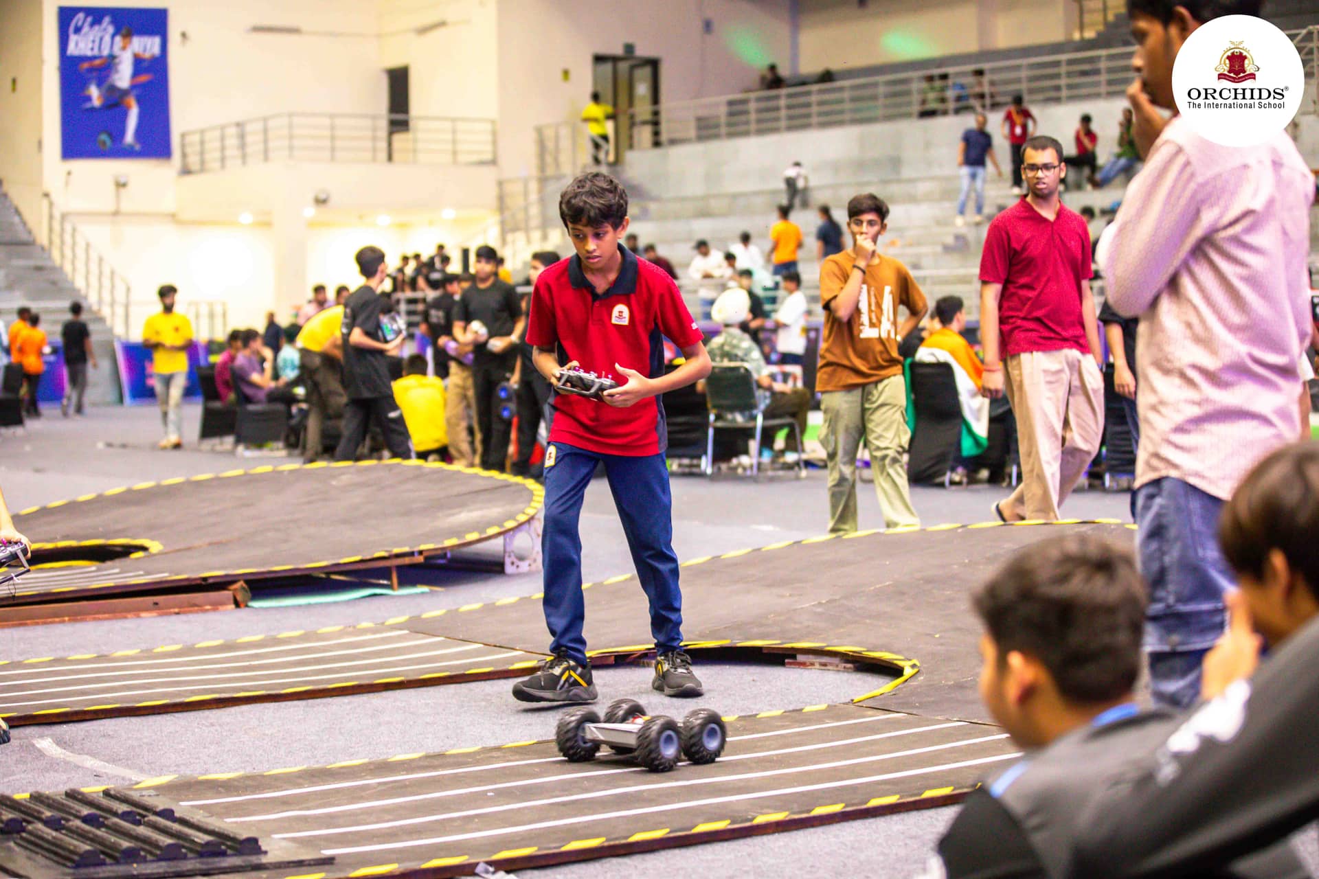 Orchids students competing internationally at TechnoXian robotics championship