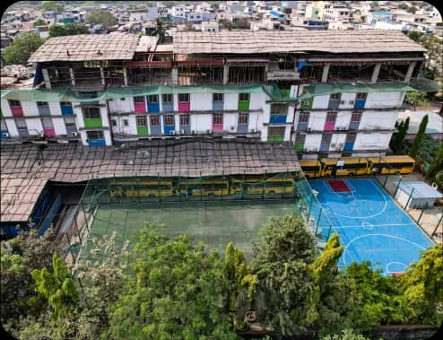School infrastructure at Orchids The International School, Vikhroli