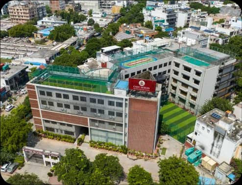 School infrastructure at Orchids The International School, South City I