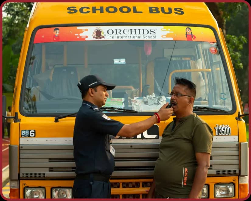 Safe Campus & Transportation facility at Orchids, The International School, Madhyamgram