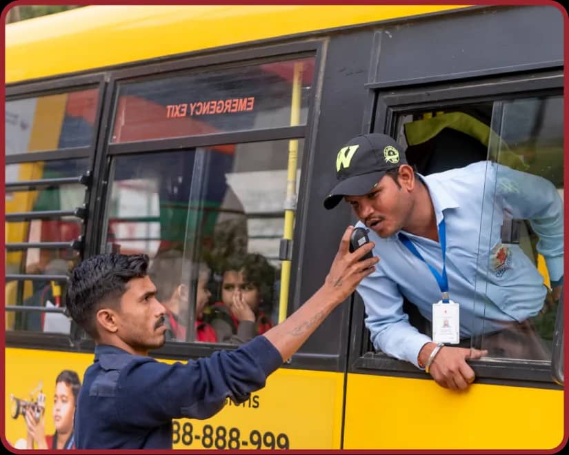Jalahalli's secure campus and transport