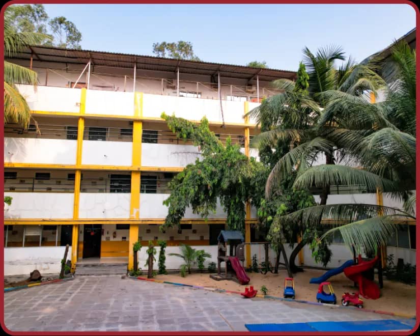 Koparkhairane's green campus.
