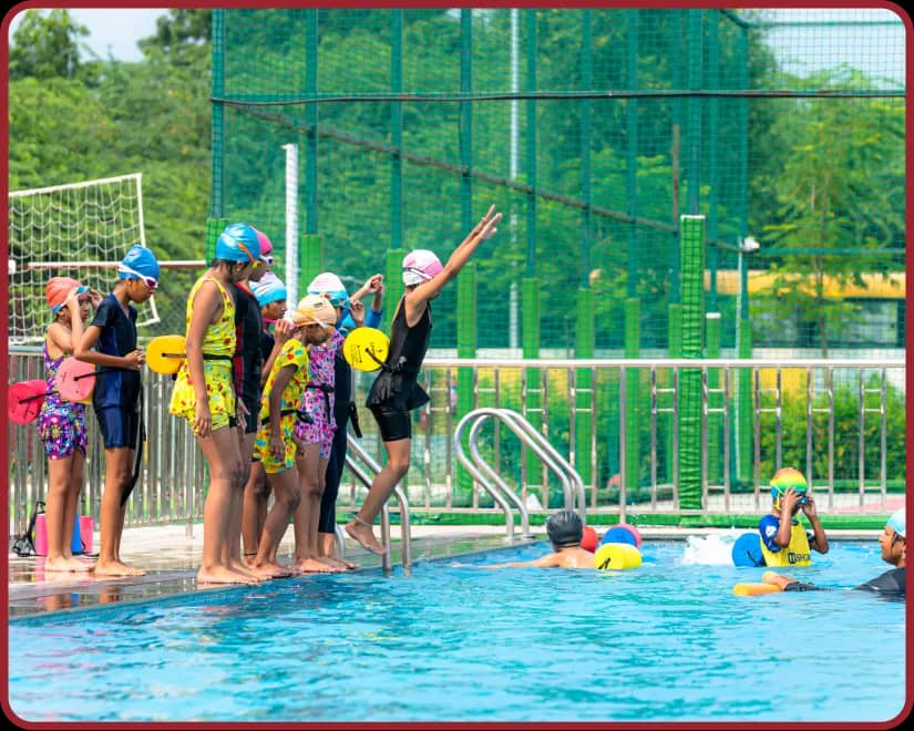 Building confidence in the water