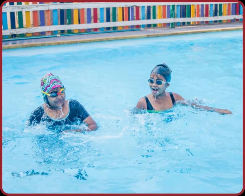 Swimming pool at Orchids, The International School, Madhyamgram