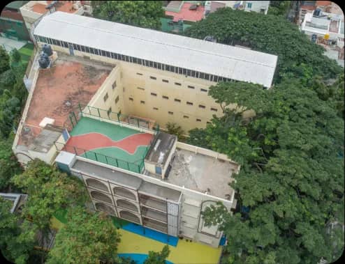 School infrastructure at Orchids The International School, Mahalakshmi Layout 2