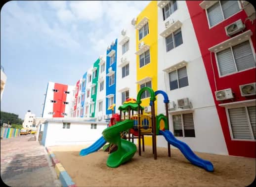 School infrastructure at Orchids The International School, Hennur Road 2