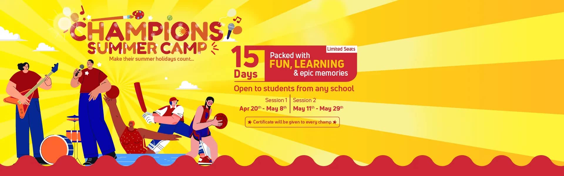 Champion's Summer Camp 2026 | Orchids International School
