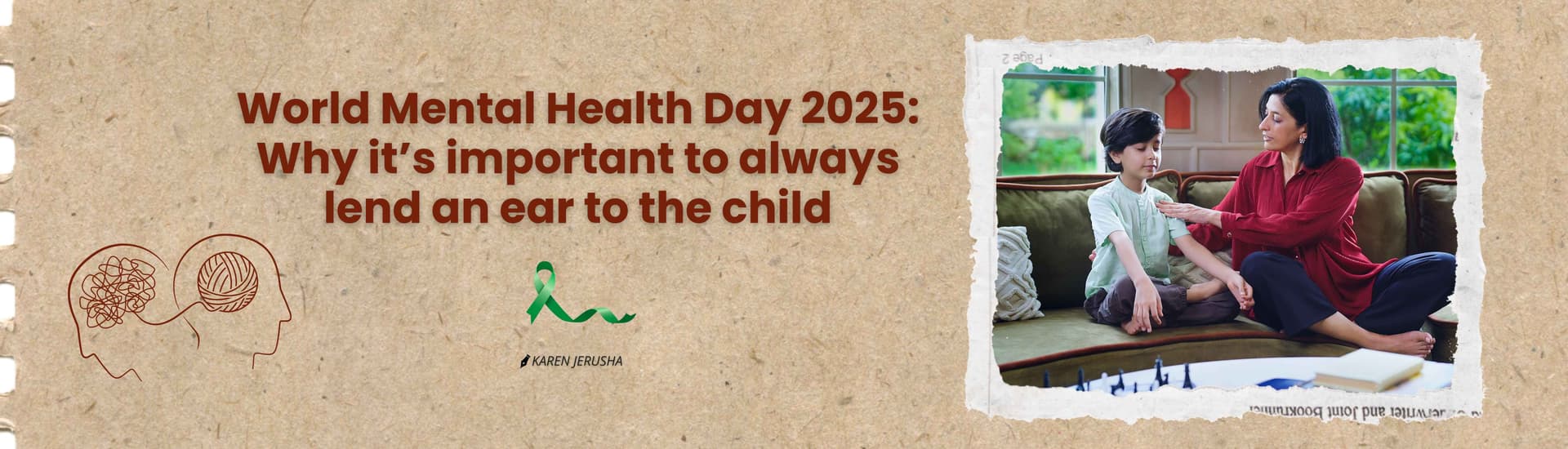 World Mental Health Day 2025: Why it’s important to always lend an ear to the child