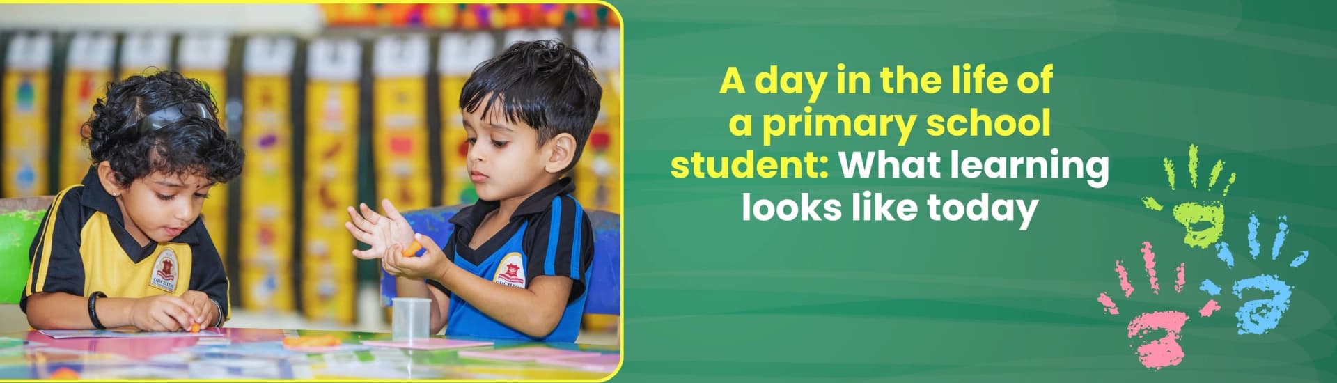 A day in the life of a primary school student: What learning looks like today