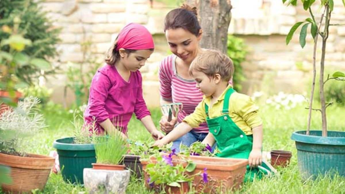 gardening with kids