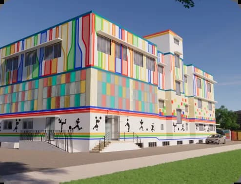 School building 1