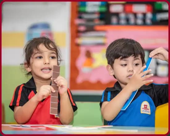 ⁠Activity based learning at orchids the international school