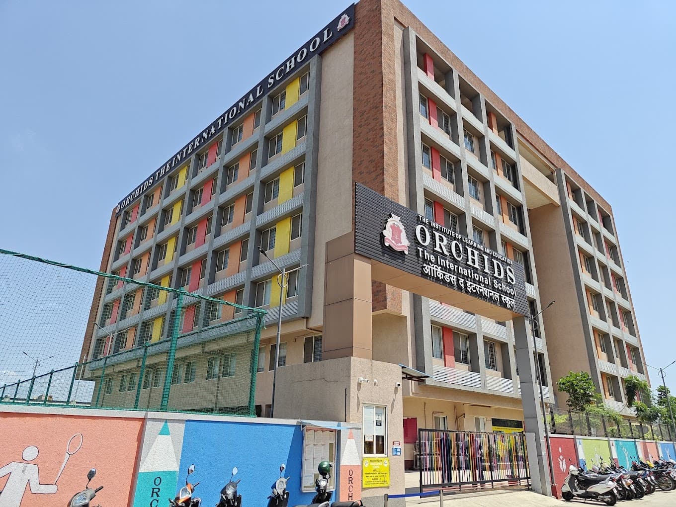 Orchids International School in Tathawade, Pune.