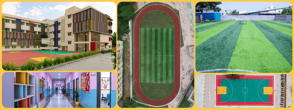 Top school awarded School Excellence Award by Dainik Jagran, located in Manapakkam near Mugalivakkam, Porur, and Gerugambakkam.