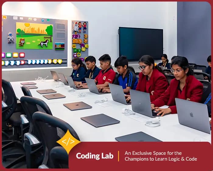 coding lab at Orchids The International School, Vijayanagar (Pre Primary Wing)