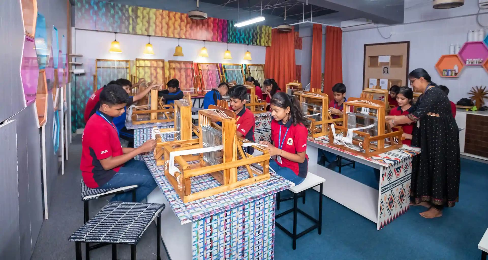 Orchids The International School - Weaving Lab