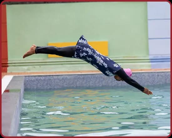 Swimming pool at Orchids, The International School, Dharwad
