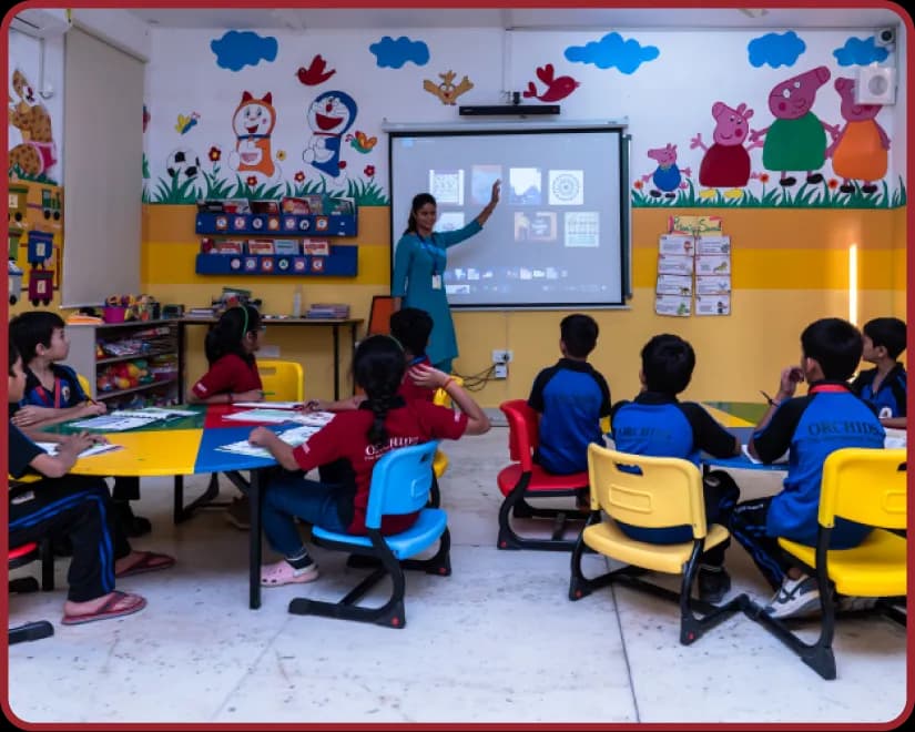 Smart Classrooms at Orchids, The International School, Dwarka Sector 19