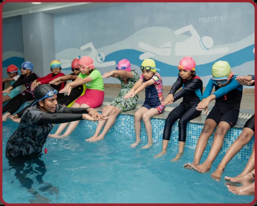 Building confidence in the water