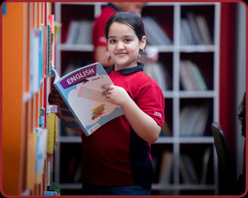 Library facility at Orchids, The International School, Jakkur