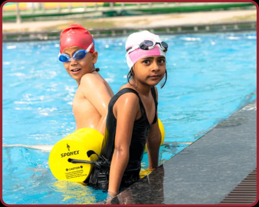 Swimming pool at Orchids, The International School, JP Nagar