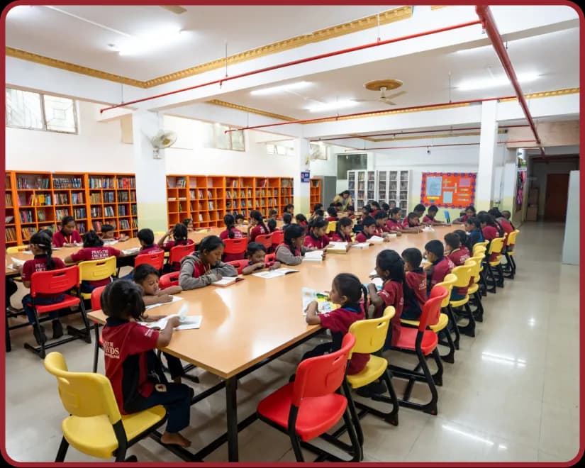 Library facility at Orchids, The International School, Whitefield