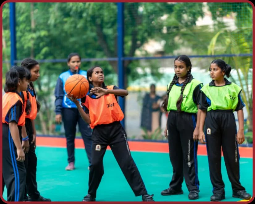 Sports Infrastructure at Orchids, The International School, Uppal