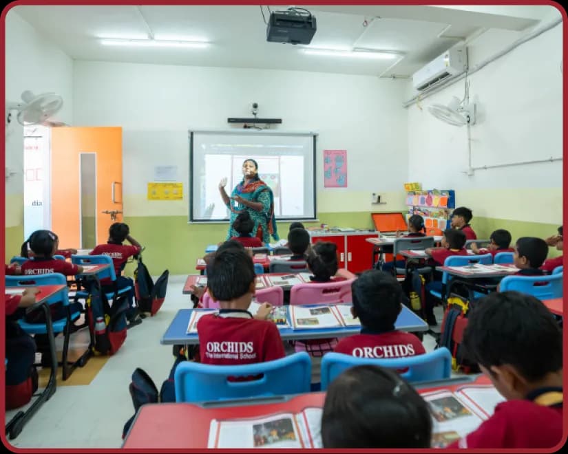 Smart Classrooms at Orchids, The International School, Pallikaranai