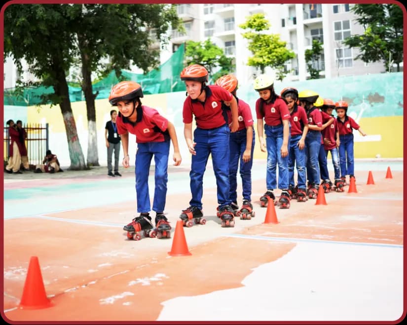 Sports Infrastructure at Orchids, The International School, Dwarka Expressway