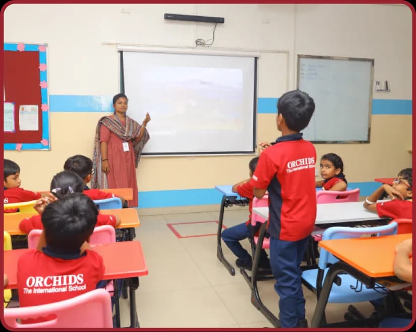 Smart Classrooms at Orchids, The International School, Velachery