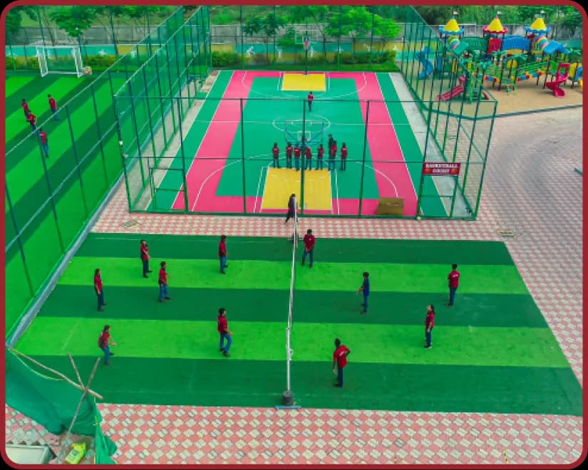 Sports Infrastructure at Orchids, The International School, Koradi Road