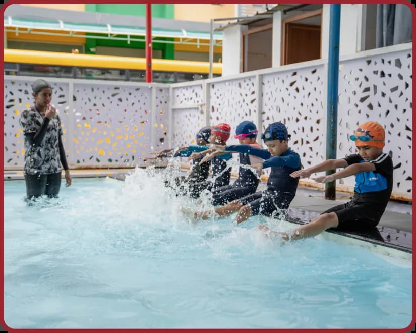 Master a life skill in our pool