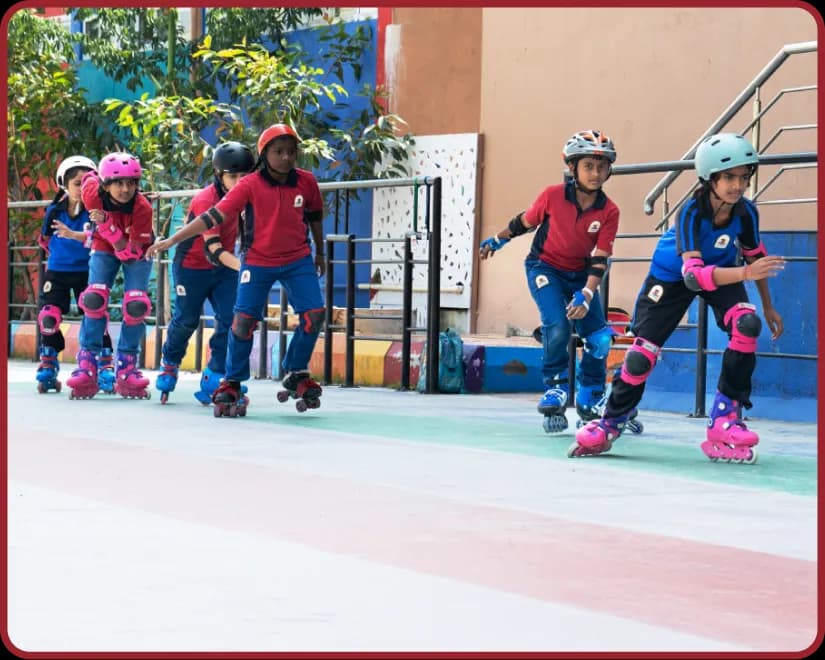Sports Infrastructure at Orchids, The International School, Bolarum