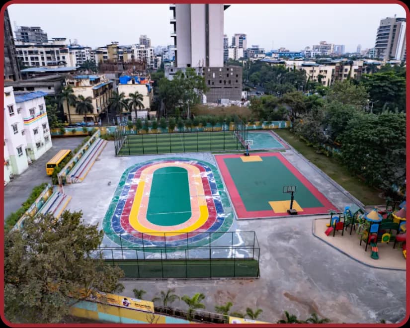 Lush Campus at Orchids, The International School, Seawoods Branch page