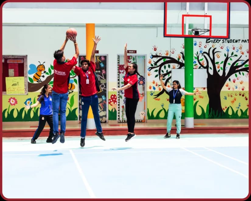 Sports Infrastructure at Orchids, The International School, Sector 56
