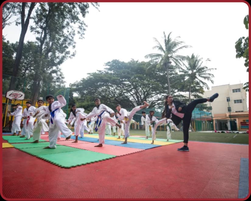 Sports Infrastructure at Orchids, The International School, Aurobindo Square