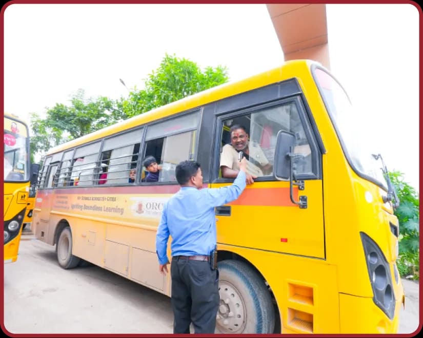 Safe Campus & Transportation facility at Orchids, The International School, Tathawade