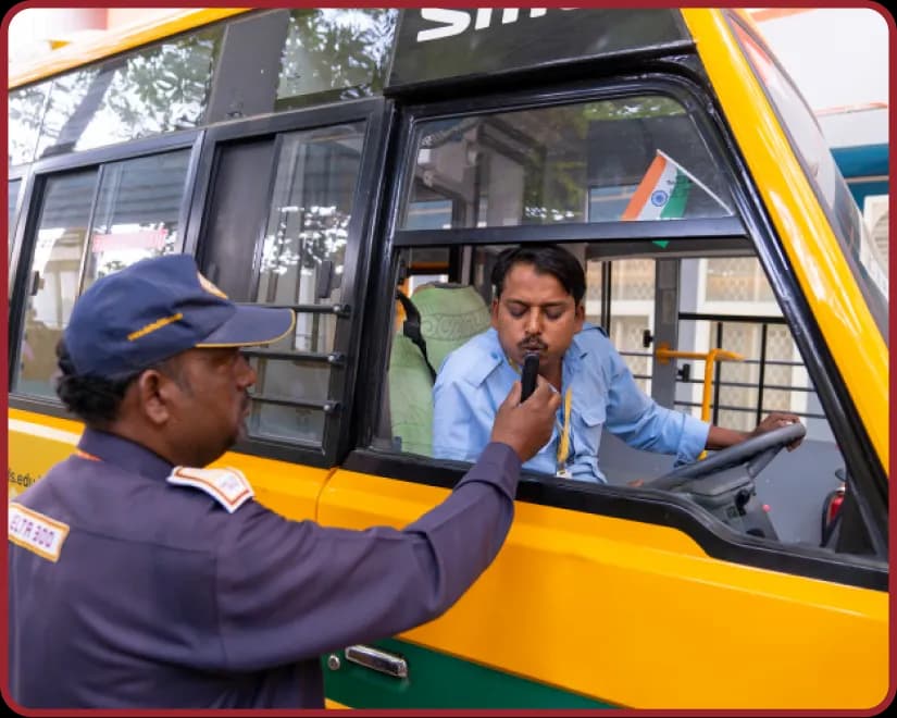 Safe Campus & Transportation facility at Orchids, The International School, Dwarka Sector 19