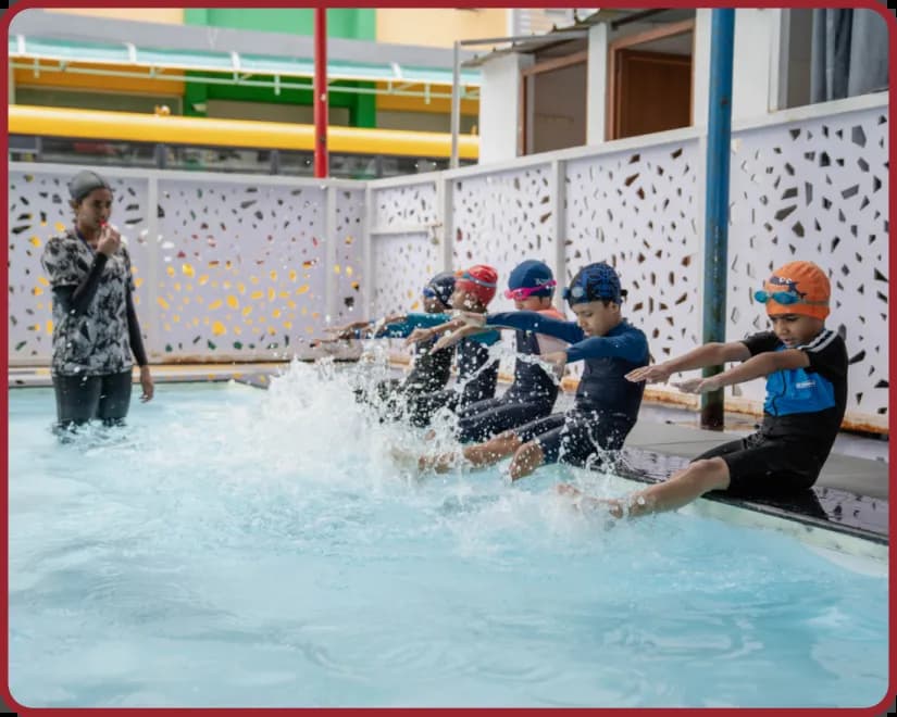 Swimming pool at Orchids, The International School, Rajajinagar