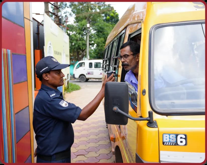 The safe campus and transport at Joka