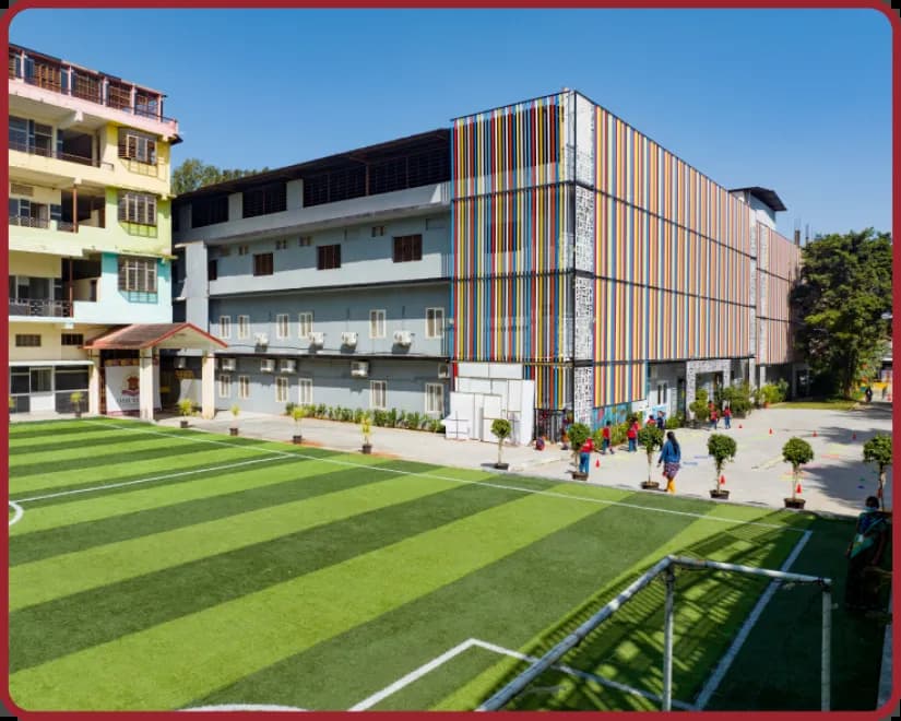 Learn at Bannerghatta's green campus.