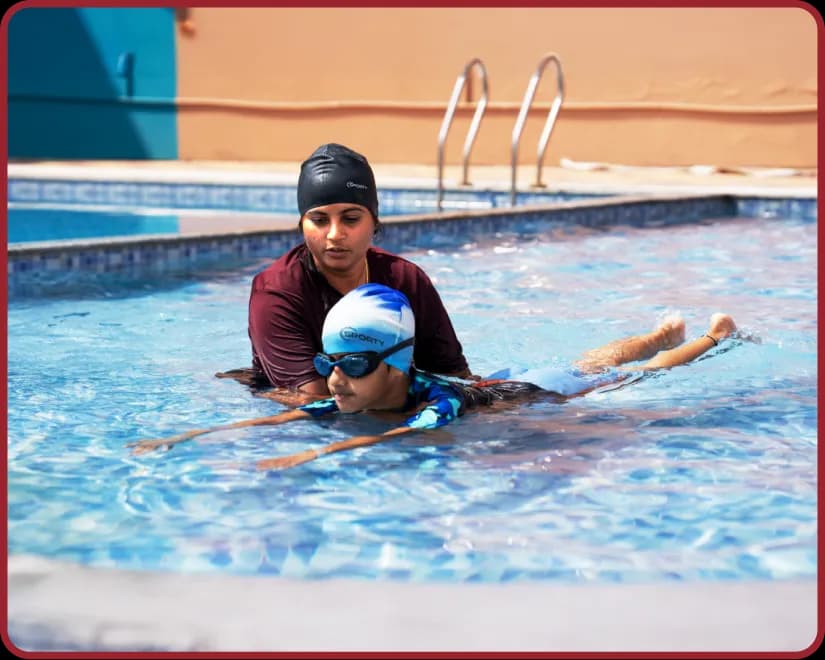 Swimming pool at Orchids, The International School, Bolarum