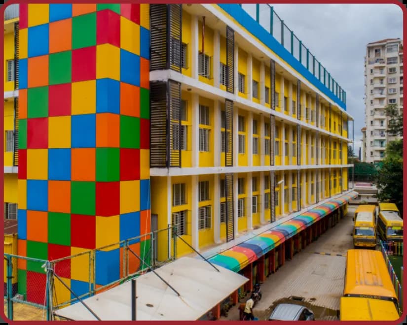 Sarjapur Road has a lush, green campus.