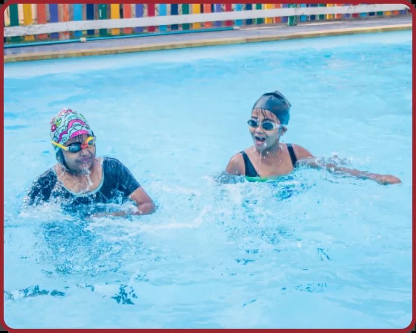Learning to swim is a life skill