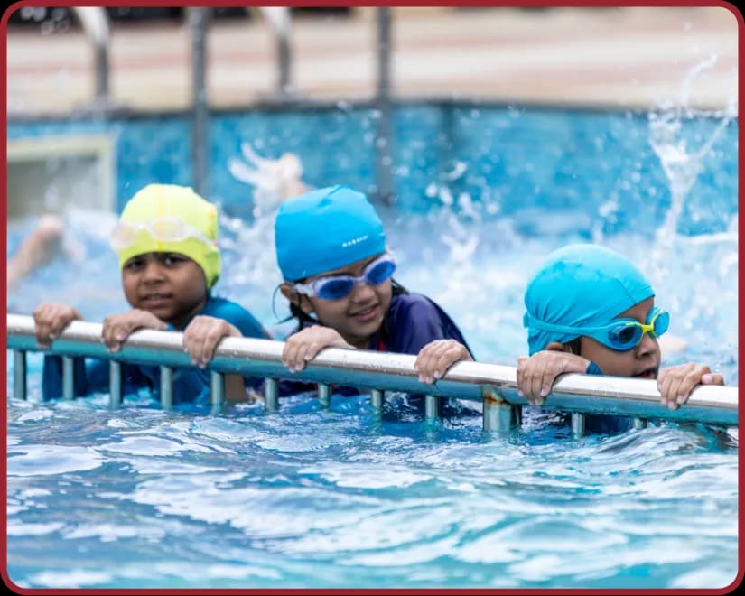 Swimming pool at Orchids, The International School, Wadgaon Sheri