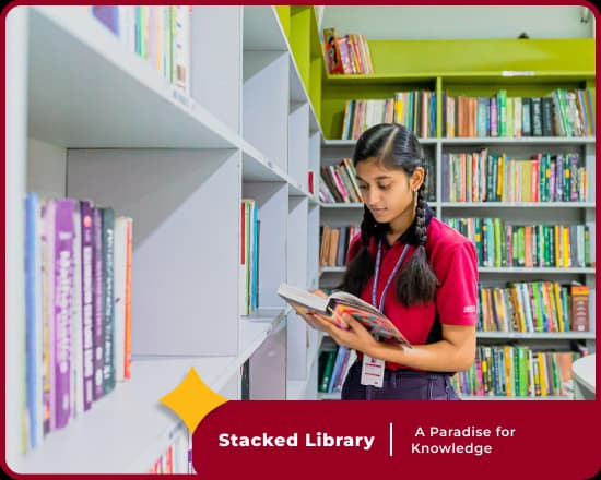 Library at Orchids International School, Nice Road, Bangalore