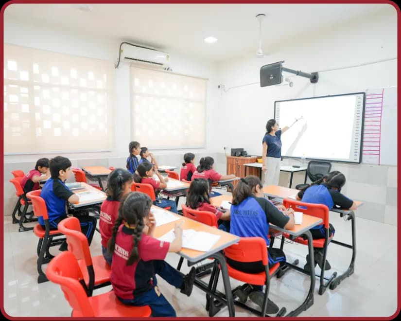Smart Classrooms at Orchids, The International School, Vijaya Nagar
