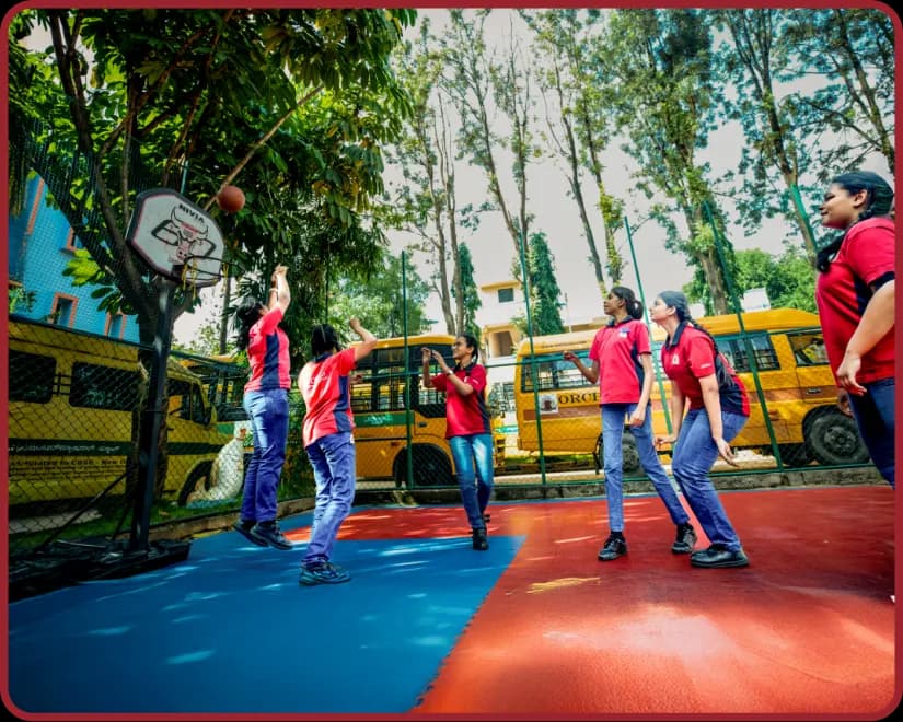 Sports Infrastructure at Orchids, The International School, BTM Layout